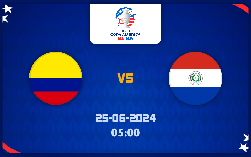 soi kèo Colombia vs Paraguay